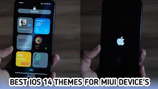 Miui 12 Best iOS themes for all Xiaomi devices | 2021 Best iOS themes | iOS boot | iOS control UI