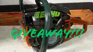 Chainsaw giveaway rules in video!! Ported Joncutter g4500