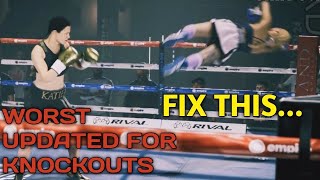 UNDISPUTED NEW UPDATE MADE KNOCKOUTS PHYSICS WORST THEN BEFORE #undisputed5