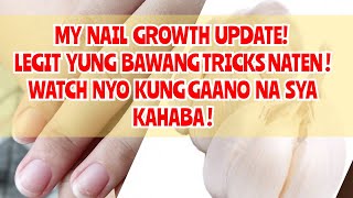 MY NAIL GROWTH UPDATE GANITO NA SYA KAHABA 😱|ROXANNEHERRERA