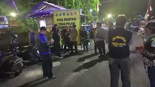 Patroli Gabungan 3 Pilar (TNI Polri Satpol-PP) + Citra bhayangkara + FKPM + FKDM Glodok Tamansari