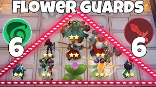 SAKI SKILL 3, COMBO FLOWER GUARDS