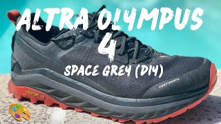 ALTRA OLYMPUS 4 (SPACE GREY DIY) // UPDATES (pros & cons) #altraolympus4 #altrarunning #trailrun