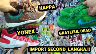 Ketemu barang langka sepatu bekas import susah di tebak thrifting sneaker surabaya