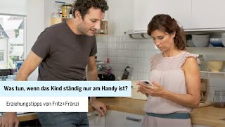 Was tun, wenn das Kind ständig nur am Handy ist?