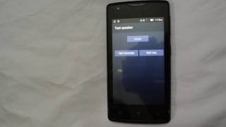 Lenovo A1000 Speaker Test