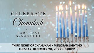 Third Night of Chanukah