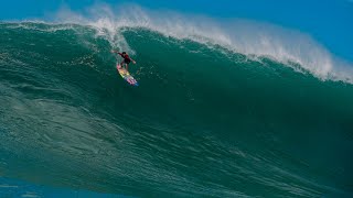 Mason Ho Surfs Big Waimea Bay On Black Friday