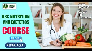 BSc Nutrition and Dietetics Detail in Tamil || Scope For Students.