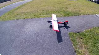 Arrows RC 1.8m Aviat Husky doing touch-n-go's at the club with new DuBro inflatable tires #2