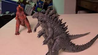 Review and Look through my Titanus Gojira Neca Figures