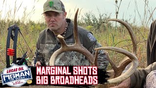 FEMORAL TAKEDOWN | How to Make Good on a Bad Shot with A Big Broadhead