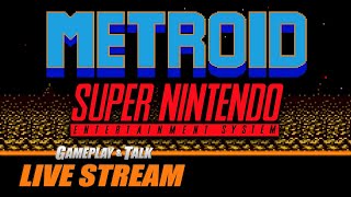 Metroid SNES (rev. E) - Full Playthrough | Gameplay and Talk Live Stream #489