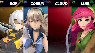 Waifu SSBU 4-Player Battle-Royale 1: October 2024