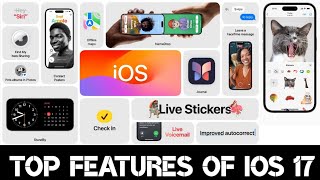 iOS 17 : All NEW FEATURES You Need to Know.  #ios17 #iphone