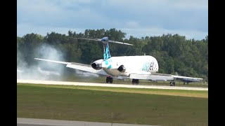 Rough USA Jet MD88F landing, YIP