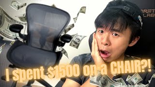 Herman Miller Aeron Review - I spent $1500 on a CHAIR?!