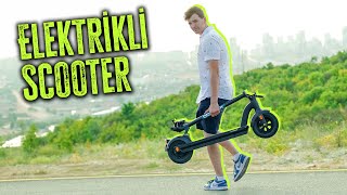 İstanbul'da Elektrikli Scooter Sahibi Olmak - Gotrax G Max Ultra