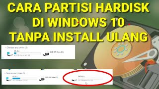 Partisi Hardisk Tanpa Install Ulang