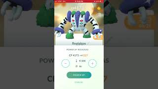 POWERING UP MY SHINY REGIGIGAS TO LVL 40!