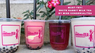 Must-Try: White Rabbit Milk Tea by Miss Congenialitea