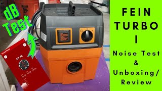 Fein Turbo I Noise Test, Unboxing, and Quick Review