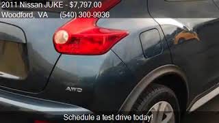 2011 Nissan JUKE SL AWD 4dr Crossover for sale in Woodford,