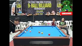 AJ MANAS VS TONY BAYBAY, IBALONG FESTIVAL 9BALL OPEN 2024, LEGASPI CITY, ALBAY.