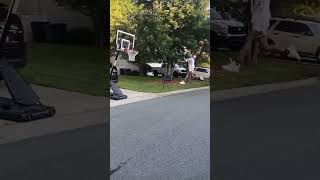 Insane dunk!!😂😎👌#Basketball #Dunks #Clips ￼