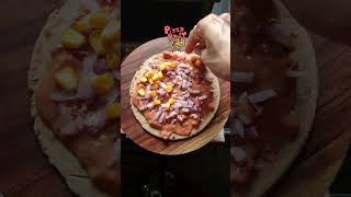 ભાખરી પિઝા 🍕 | Health Pizza recipe | bhakri Pizza #food #pizzarecipe