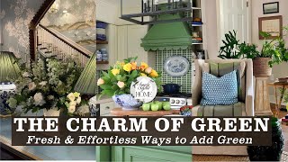 Embracing Verdant Hues: How GREEN Enriches Your Living Spaces with Quiet Charm