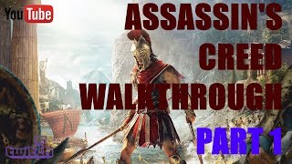 ASSASSIN'S CREED ODYSSEY GAMEPLAY WALKTHROUGH PART 1