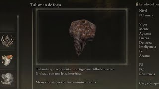 Elden Ring: Shadow of The Erdtree | Localización "Talismán de Forja" | Guía El Mejor Talisman - DLC