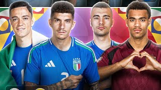 TEAMMATES WHO WILL FACE EACH OTHER IN TODAY’S MATCH, ITALY VS BELGIUM 🇮🇹🤝🇧🇪