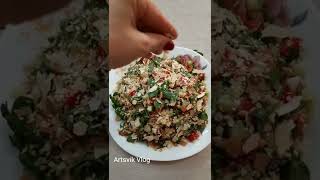 Purslane salads//Салат из портулака//Դանդուռով շատ համեղ աղցան