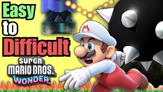 Mario Wonder OBSTACLES Ranked from Easy to Difficult