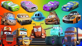 Looking For Disney Pixar Cars 3 Lightning Mcqueen, Luigi, Hudson Hornet, Bobby Swift, Chick Hicks