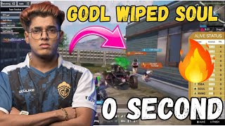 GODL WIPED SOUL iN 0 SECOND😱GODL VS SOUL🔥