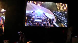 PlayStation VR & EVE Valkyria gameplay @ Gamescom 2014