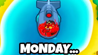 Days Of The Week Portrayed By BTD6