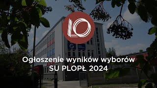 Ogłoszenie wyników wyborów SU PLOPŁ 2024