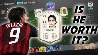 87 INZAGHI | IS HE WORTH IT? | FIFA 20 Player Review