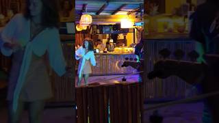 Puerto Escondido Night Life - Girl & Band Performance on beachside with Dancing queens #beach #playa