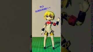 Aigis Persona  3 Singing Mass Destruction || Stop Motion Animation #Shorts