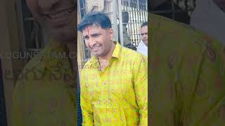 Tamil Actor Santhanam Spotted At Tirumala Temple