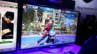 King of Fighters 14 KOFXIV E3 Off screen gameplay..