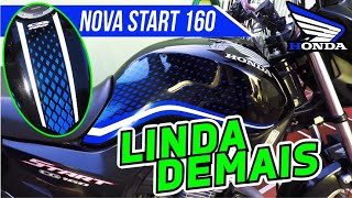 NOVA CG START 160 ADESIVOS PONTILHADOS