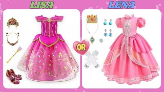 LISA OR LENA BEAUTIFULL DRESS, MERMAID DRESS #lisaorlena #lisaandlena #lisalena #lisalenaclothes