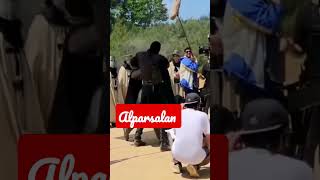 Alparslan Büyük selçuklu kamera arkası Diyojen trt1 Alparslan kekavmenos #ytshorts #youtube #trend