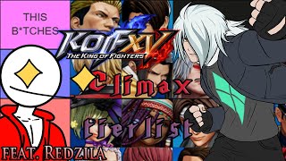 I kidnapped Redzilla to rate KOF XV Climax's and gush about it